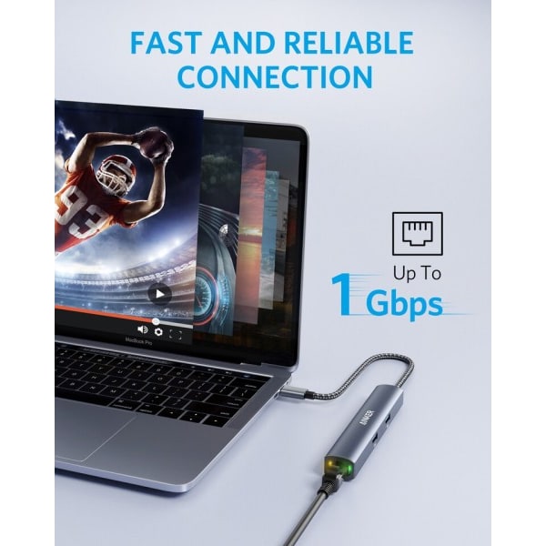USB C Hub Power Expand USB C PD Ethernet Hub