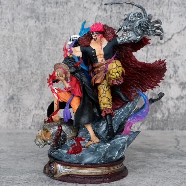 20cm One Piece Anime Figures Luffy Kid Law Action Figurine Gk Pvc Statue Model Dolls