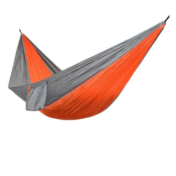 Telttailu Riippumatto yhdelle 220x100cm ulkona metsästys selviytymis kannettava puutarha piha patio vapaa-ajan laskuvarjo riippumatto keinu matka