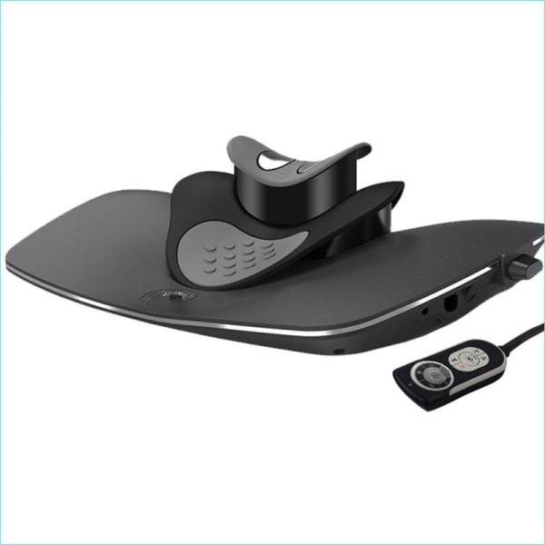 Nacke Smärtlindring Massager Luft Mjuk Brace Nacke Varm Kompress cervikal Disc Bråck EMS terapi Enhet