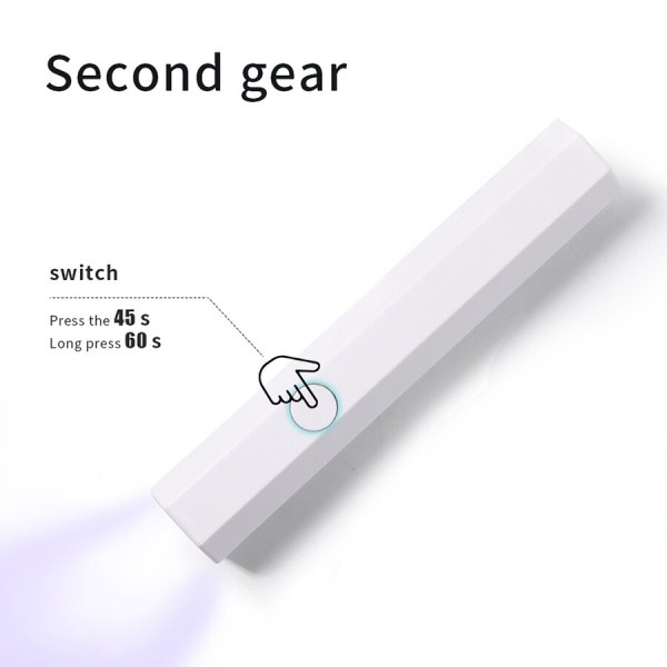 Bærbar Salon Quick Dry USB Negle Tørketrommel Maskin Hjem Fototerapi Verktøy