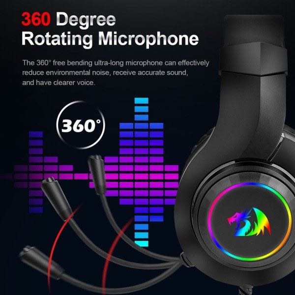 RGB peli kuulokkeet surround ääni tietokone PC kuulokkeet nappikuulokkeet mikrofoni