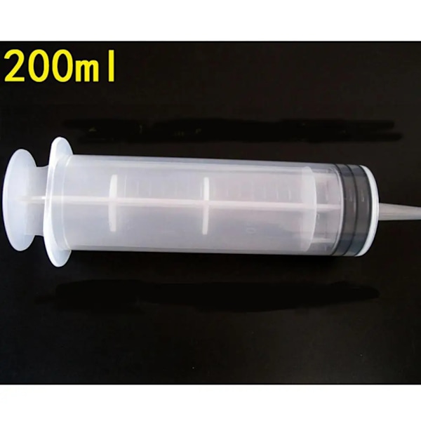 200mL Återanvändbar Plast sprutor matare