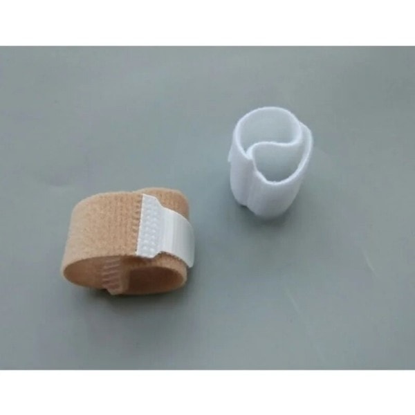 2 Styks Åndbar Separator Manicure Hallux Valgus Splint Bøjle Tå Separator Finger Straightener