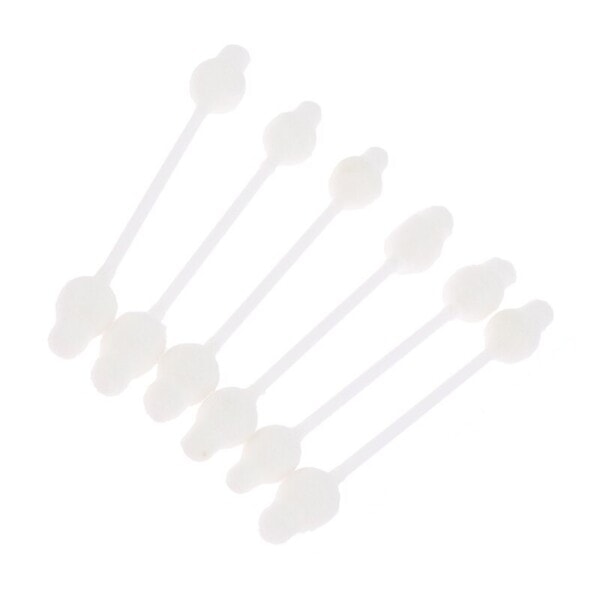 Sundhed Medicinsk Knopper Tip Swabs Box Sikkerhed Baby Bomuld Swab Græskar Shape Clean Baby Ears Sticks