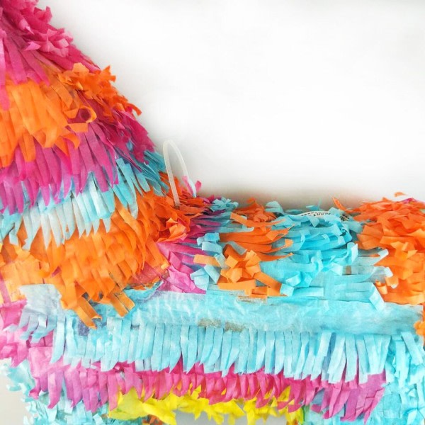 Pinata Rainbow Esel Shape Spill Rekvisitter Sugar Beat Creative Dekorasjon for barn bursdag fest
