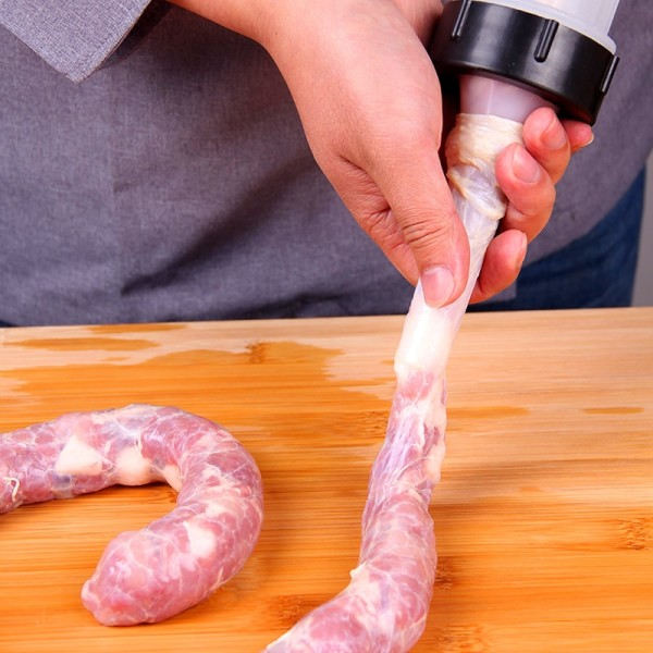Korv Maker Korv Stuffer Jerky Gun Manual Kött Spruta Hemlagad Korv Verktyg