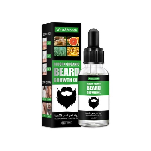 Skägg Growth Oil Natural Essential Oil formen