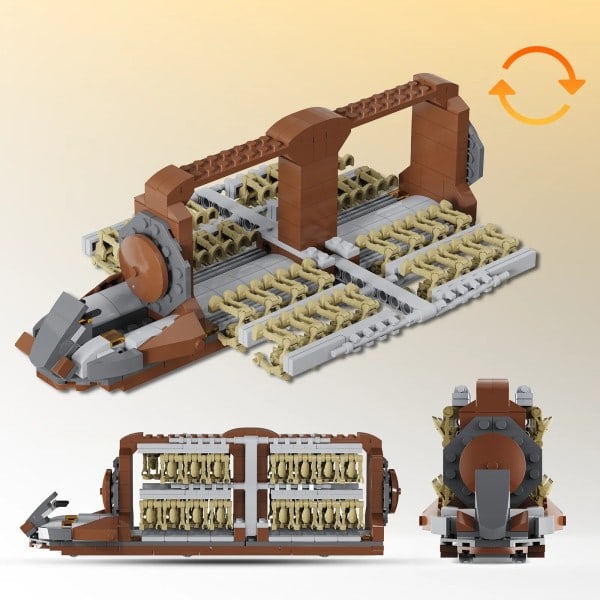 Space Film Krig Platoon Angrep Byggeblokker Set Maskin og Destroyer Robot Klosser Leker
