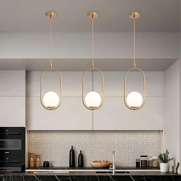 Led katto kruunut ruokailu huone lamput moderni ylellinen kulta pinnoitus keittiö