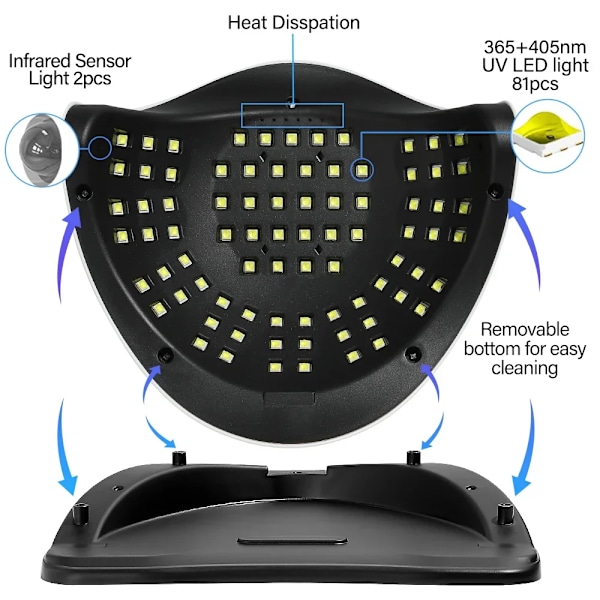 LED Spiker Lampe 380W for Gel Spiker