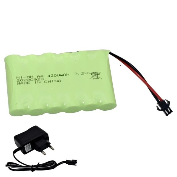 7,2v 4200mAh Nimh AA Batteri Til Rc legetøj biler tanke robotter pistol