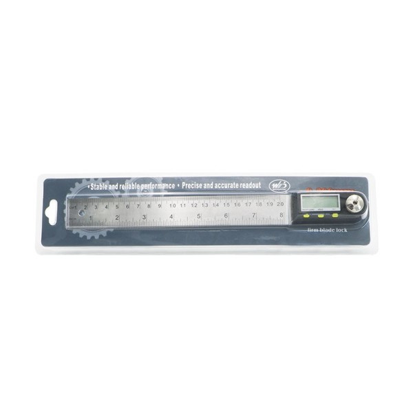 200 mm Digital Vinkel Regel Inklinometer Protractor Rustfritt Stål