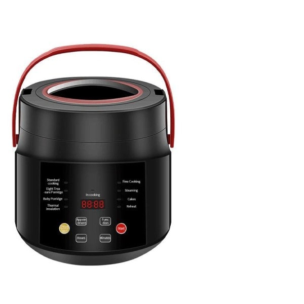 Elektrisk Mini Riskok MultiCooker Portabel Bil Riskokare  12V 24V Matlagning Maskin