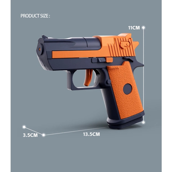 Mini Manuell Vatten Gevär Öken Örn Pistol Skytte spel Kamp leksak