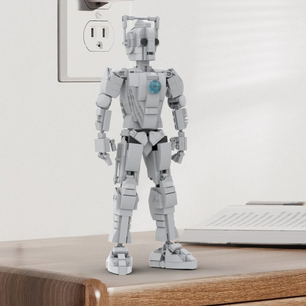 Cyberman Robot Virtual Robotic Creature Space-faring Cyborgs Building Leker Suit for Voksne