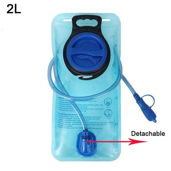 Vatten Reservoar Vatten Bläsa Hydration Pack Förvaring Väska 1,5L 2L 3L Löpning Hydration Väst Ryggsäck för camping vandring klättring