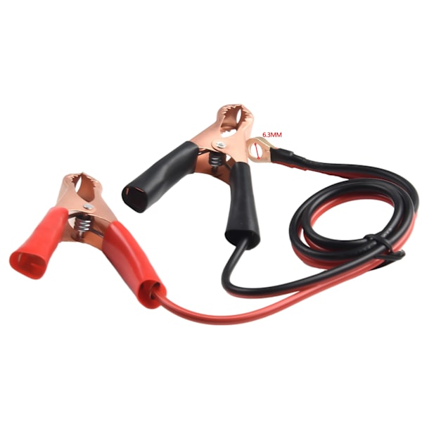 2 Styks Bil 50AMP Batteri Inverter Wire Strøm Overførsel Kabel Alligator Clip