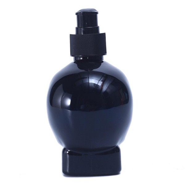Creative Skull Liquid Såpe Dispensere Sort Plast Hånd Desinfeksjonsmiddel Pumpe Flasker Sjampo Lotion Flaske
