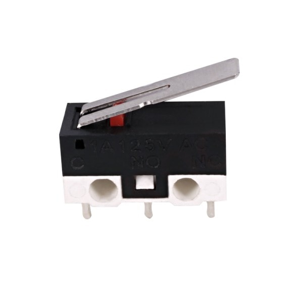 Micro Limit Switch 1A 125V AC Lever Part MK7 MK8 Limited 3D Printers Deler Mini Micro