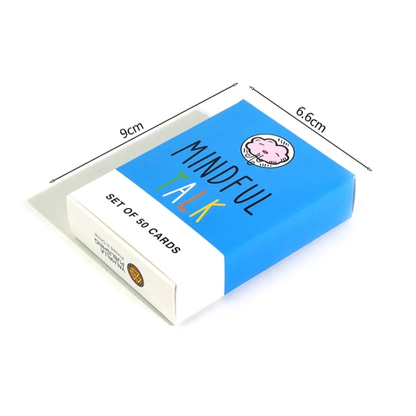 Mindfulness Talk Card Game The School of Mindfulness Mindfulness Spel for Kids Mindful Talk Cards