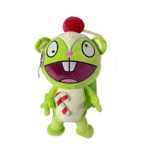 Happy Tree Friends HTF Flaky 11 tommer Anime Rød Fyldet & Plush Tegnefilm Dukke
