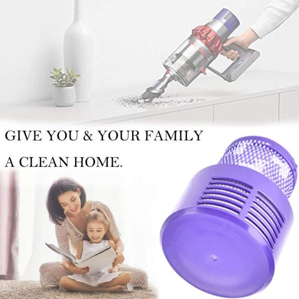 1 osa pestävä vaihto V10 HEPA suodattimet Dyson V10:lle