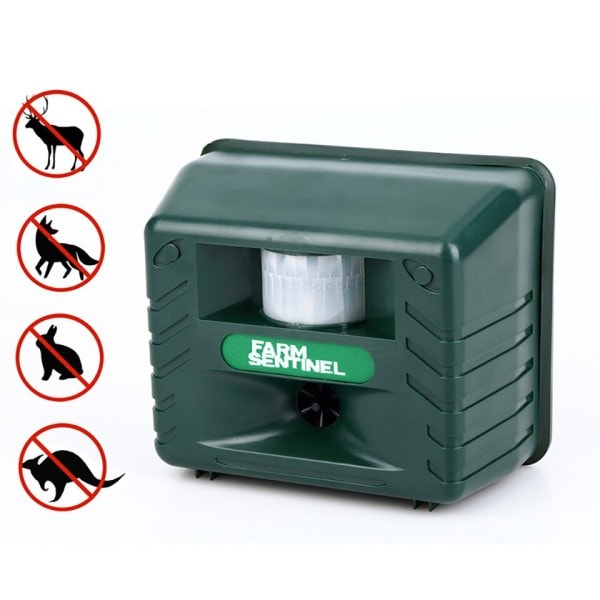 Outdoor Garden Repeller Bird PIR Liike Anturi Ultraääni hylkivä