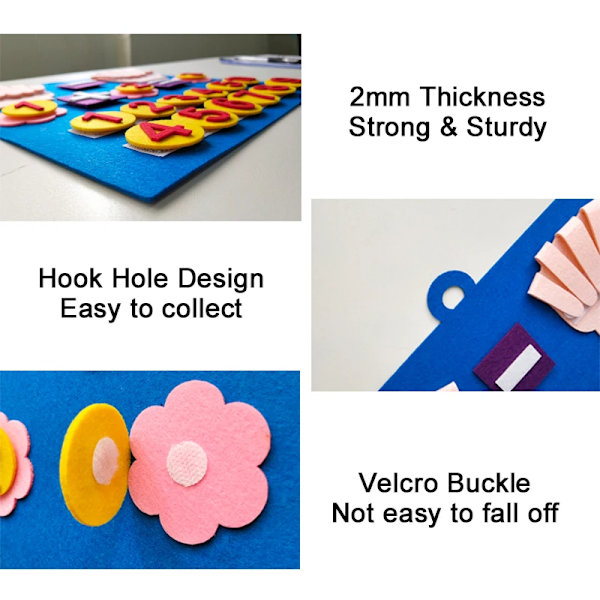 Bedste kvalitet Børne Montessori Legetøj Fit Finger Tal Matematik Legetøj Børn Tælle Tidlig Læring For Småbørn Intelligens Udvikle 30*30cm