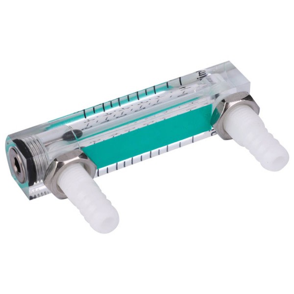 Luft Flow Rate Gauge 1~5LPM Air Measuring Flowmåler Gas Flow Meter Recorder