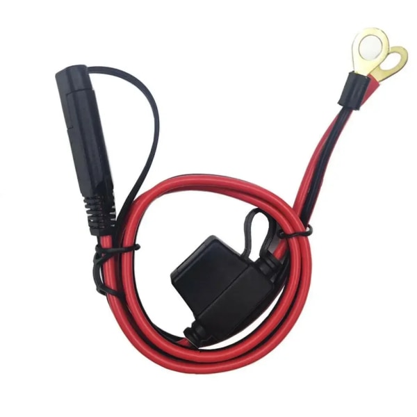 Professionell 2 Piece Quick Release SAE Kabel Med Säkring Terminal O Anslutning Batteri Laddare Förlängning Adapter