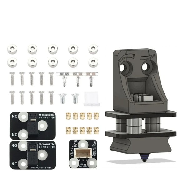 PCB Klicky Kit 3D Printer Auto D2F-01/D2F-01L/D2HW-A201D Z Auto Nivellering sæt