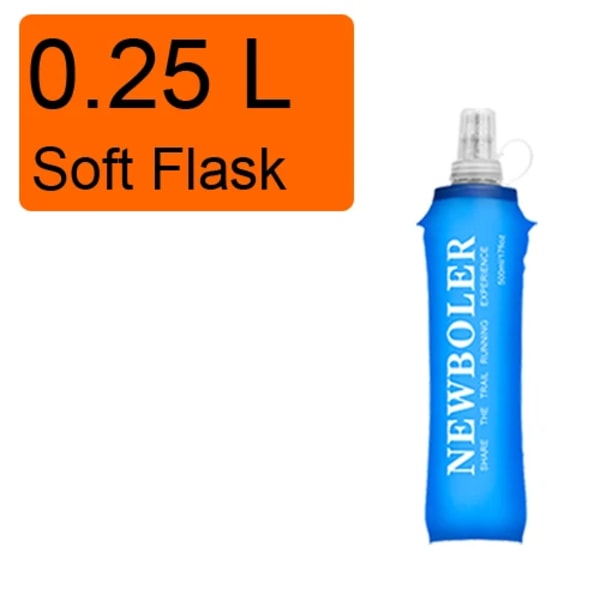 500 ml vatten flaska TPU vikbar mjuk kolv sport vatten flaska vatten påse hopfällbar vatten flaska
