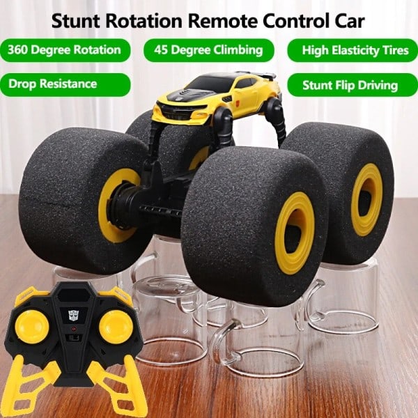 RC bil stunt drift myk stor svamp dekk buggy kjøretøy modell radio kontrollert maskin fjernkontroll leker