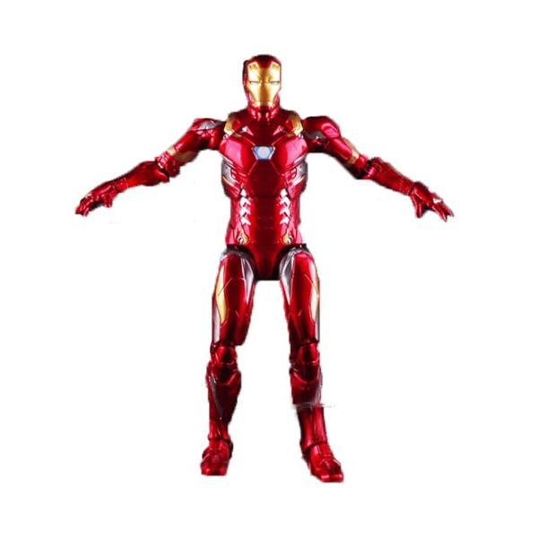 17 cm Ekte Marvel Authorized Avengers Alliance Iron Man Cool Dukke Håndlaget Leketøy