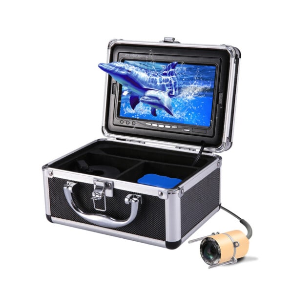Video Fish Finder 7 Inch LCD Monitor Kamera Kit För Vinter Undervatten Is Fiske