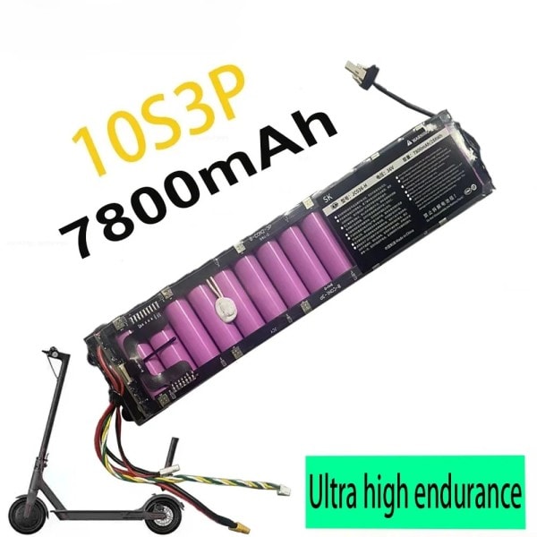 Alkuperäinen 36V 7800mAh akku Xiaomi M365 M356 Pro Erikois akku 36V Li-ion akku 7800mAh