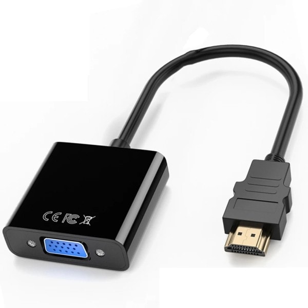 Digital Analog HDMI-kompatibel Male To Famale VGA kabel omvandlare