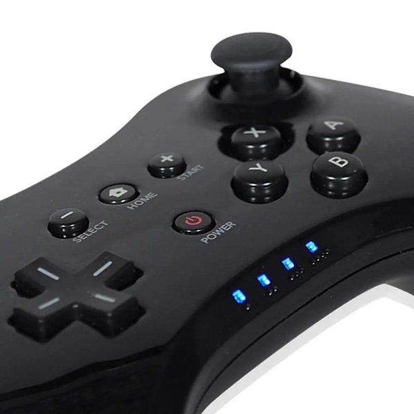 Trådlös Classic Pro Controller Joystick Gamepad för Nintend wii U Pro med USB kabel Trådlös Controller