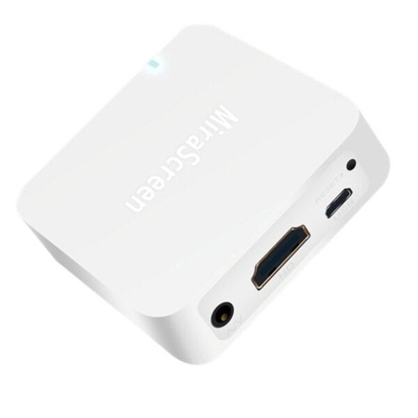 Bil Wifi Display Box Dual Port AV HD Navigation Ljud Video Trådlös Skärm Spegling Dongle