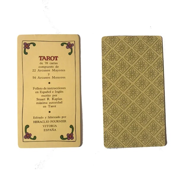 Tarot bræt spil sjove kort klassisk spansk tarot spil