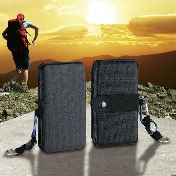 Utomhus Multifunktionell Portabel Solar Laddning Panel Fullbar