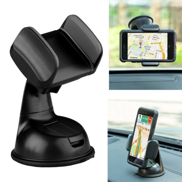 Universal auto matkapuhelin puhelin pidike 360 astetta kierto kojelauta imu kiinnike teline