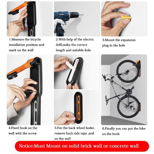 Cykel Væg Mount Stativ Vej MTB Cykel Væg Krog Holder Stativ Lodret MTB Opbevaring Bøjle Cykling Display Stativ