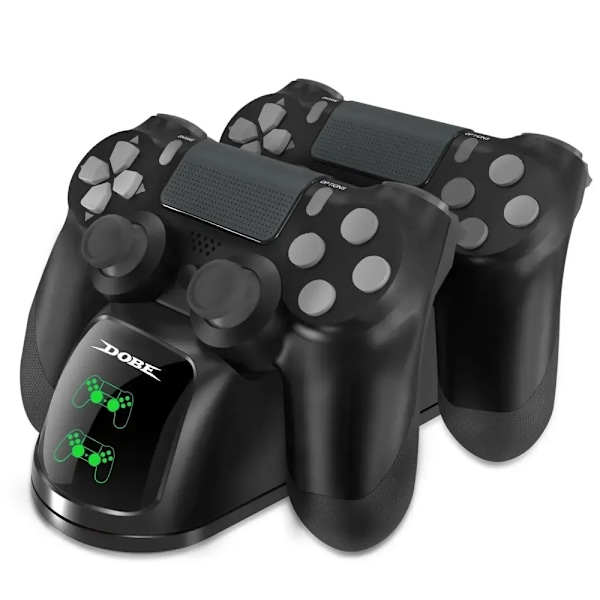 PS4 Kontrollenhet Laddningsstation för Playstation 4 Kontrollkontroll Fjärr Laddningsstation