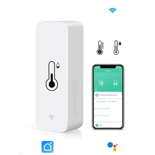 Smart WIFI lämpötila ja kosteus anturi sisä kosteusmittari lämpömittari