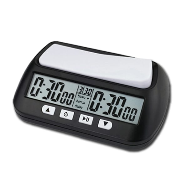 3-i-1 Mångsidig Bärbar Professionell Schack Klocka Digital Schack Timer Spel Timer