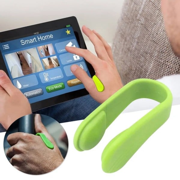Bærbar Finger led Hånd Massager Bærbar Akupressur Massager Holdbar Hovedpine Slap af Lindring Smerter Finger Gigt Behandling