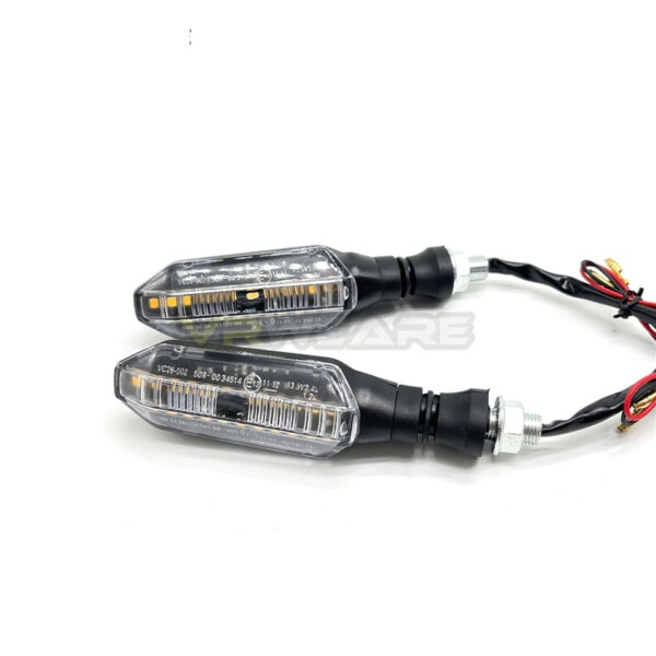 4kpl Moottoripyörä Kääntö Signal Valot 12 Led Vesi Virtaus Osoitin Nuoli Blinkeri lamput