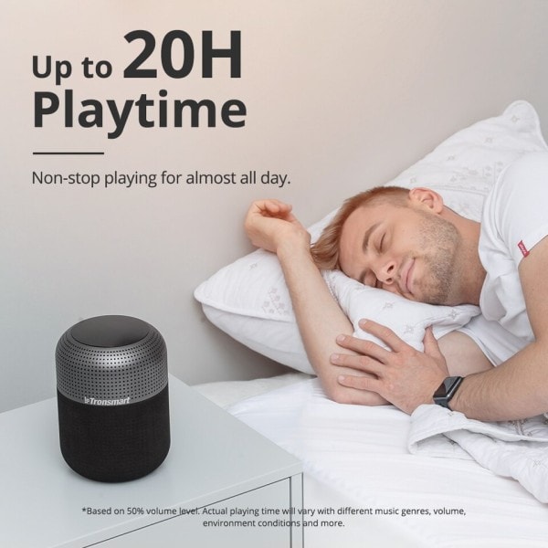 T6 Max Bluetooth Speaker 60W Home Loud Speaker with Deep Bass, 20H Playtime